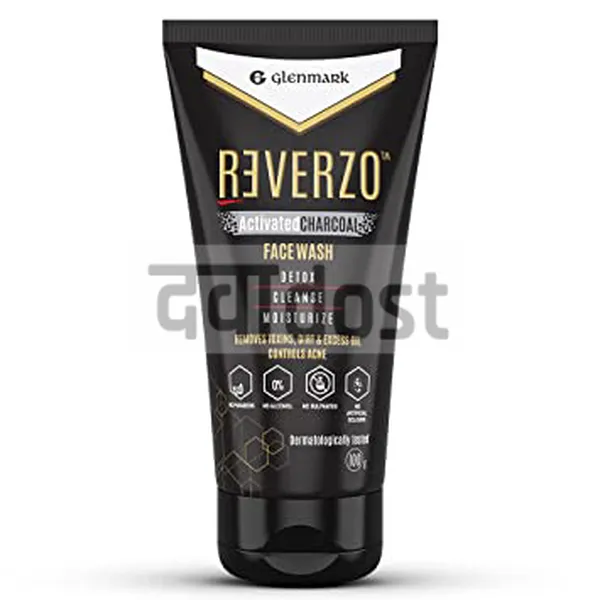 Reverzo Activated Charcoal Face Wash