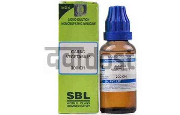 SBL Carbo Vegetabilis Dilution 200 CH