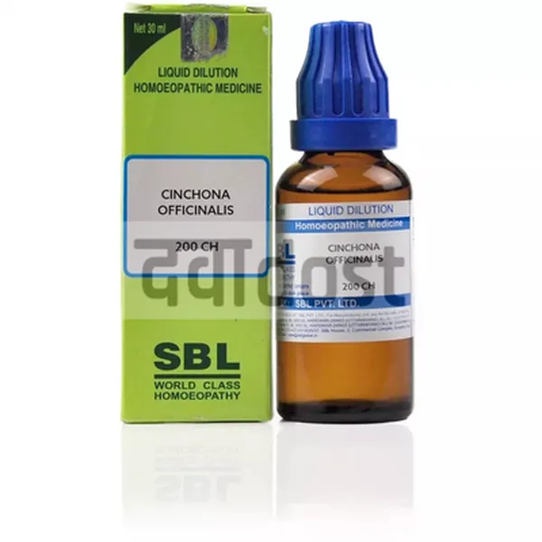 SBL Cinchona Officinalis Dilution 200 CH