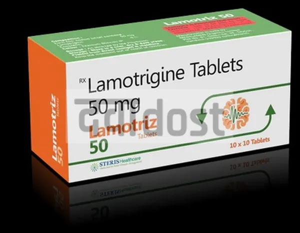 Lamotriz 50mg Tablet DT