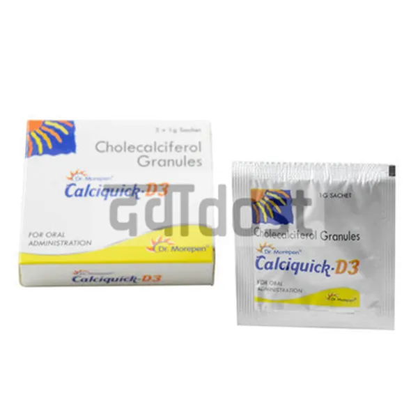 Calciquick D3 60K Sachet