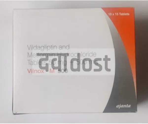 Vilnox M 500mg/50mg Tablet