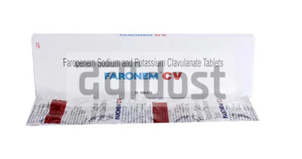 Faronem CV 200mg/125mg Tablet