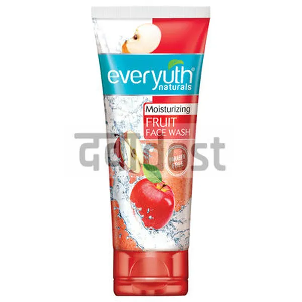 Everyuth Naturals Moisturizing Fruit Paraben Free Face Wash