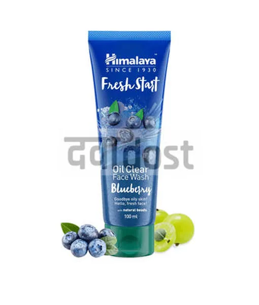 Himalaya Fresh Start Oil Clear face wash Blueberry