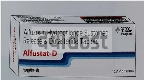 Alfustat-D 10mg/0.5mg Tablet 