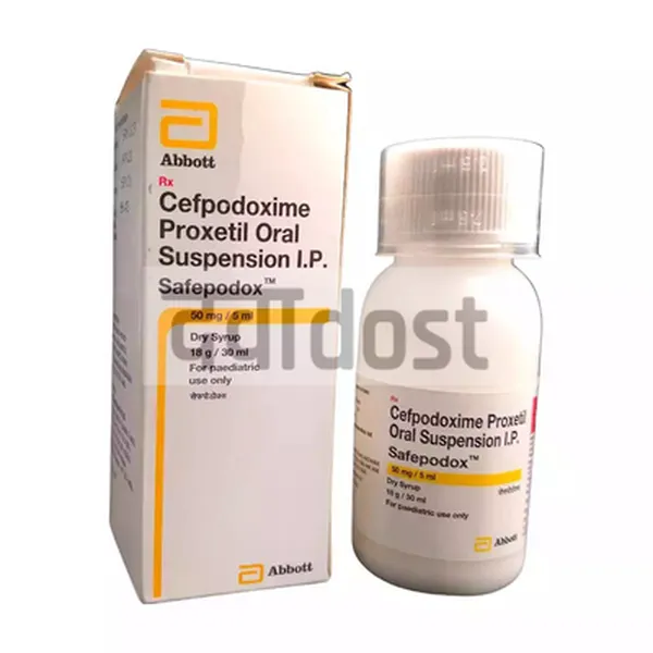 Safepodox 50mg Dry Syrup