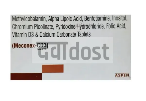 Meconex-CD3 tablet     10s