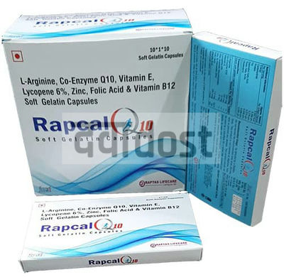 Rapcal Q10 Soft Gelatin Capsule