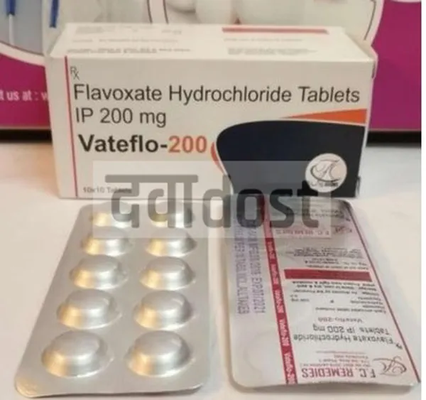 Vateflo 200mg tablet 10s 