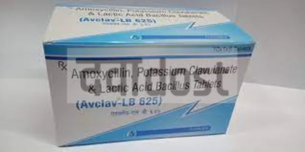 Avclav LB 625 tablet 6s