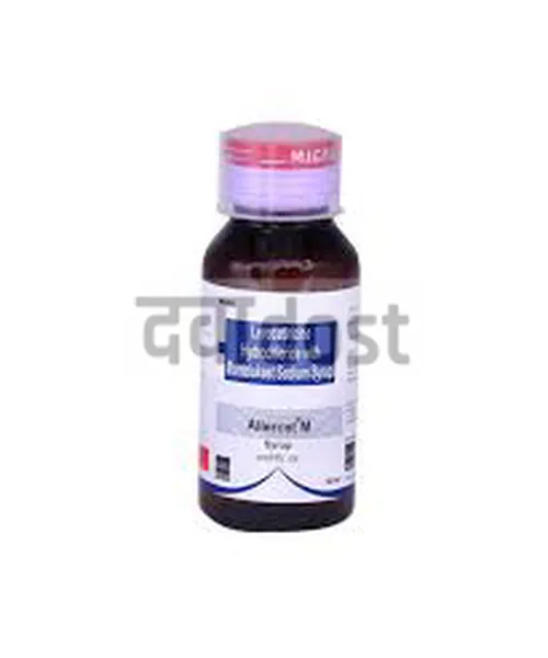 Allercet M 2.5mg/4mg Syrup 60ml