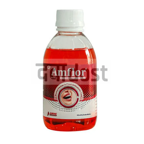 Amflor Oral Rinse Mouth Wash 250ml