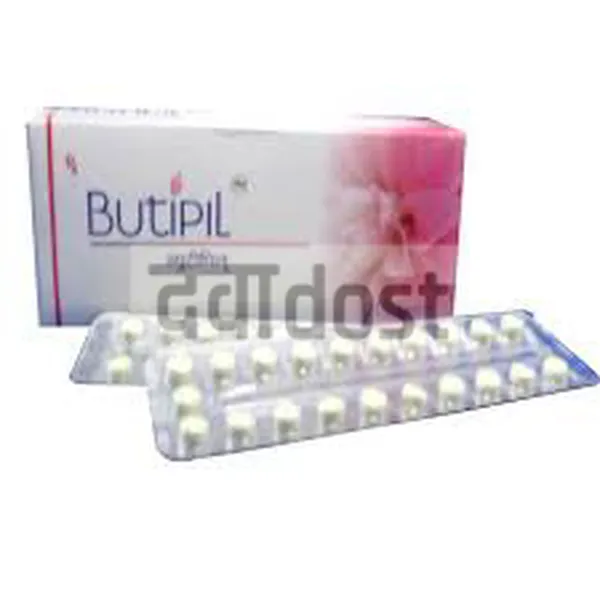 Butipil 2mg/0.035mg Tablet 21s