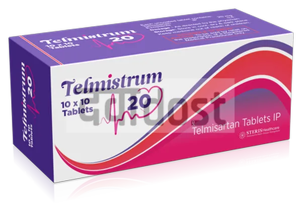 TELMISTRUM 20MG TABLET 10S