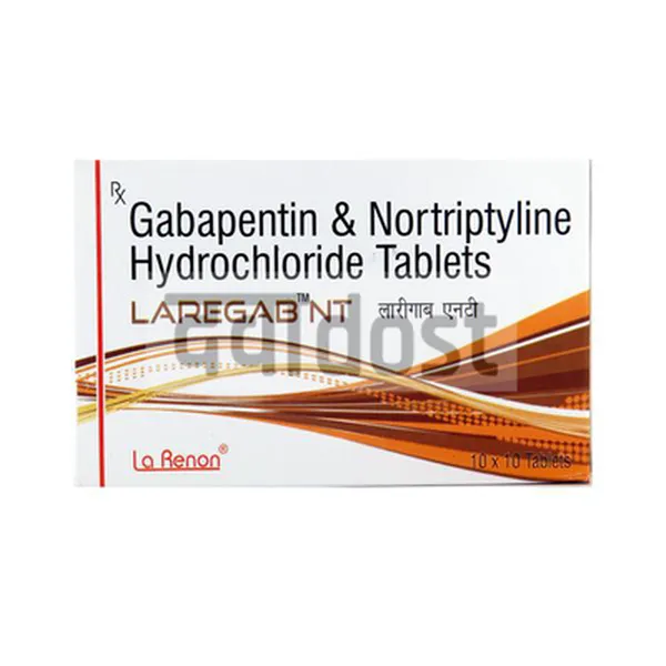 Laregab NT 400mg/10mg Tablet