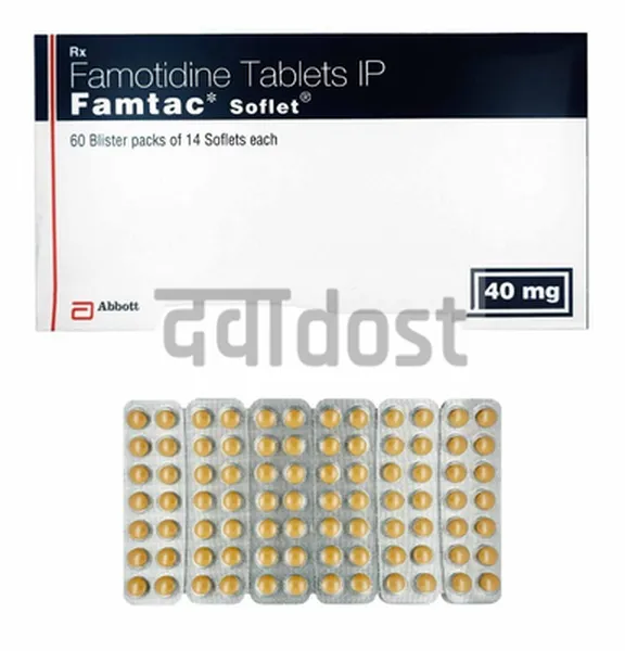 Famtac Soflet 40 mg tablet 14s