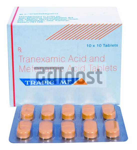 Trapic MF 500mg/250mg Tablet 10s