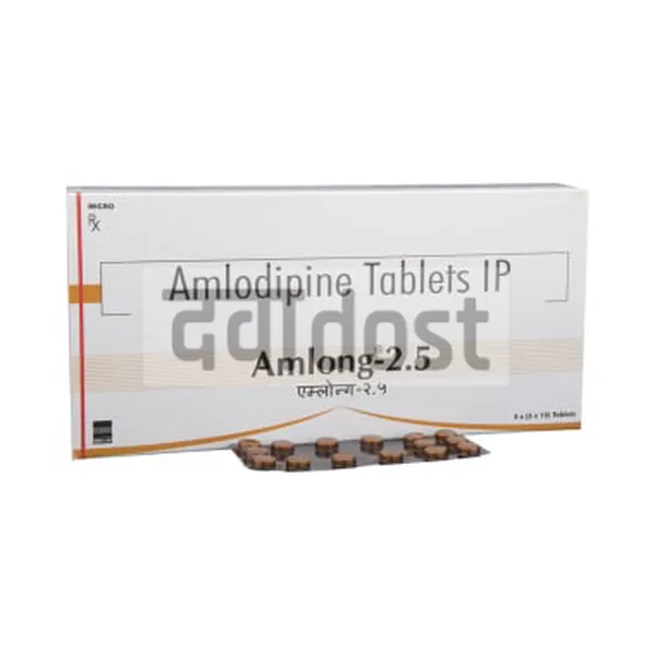 Amlong 2.5 Tablet