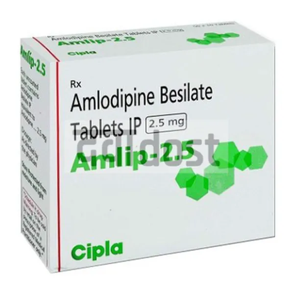 Amlip 2.5mg Tablet