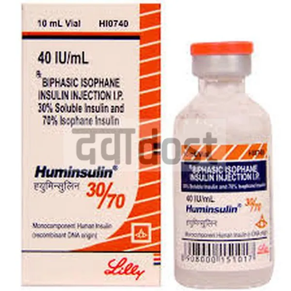 Huminsulin  30/70 Solution for Injection 40IU/ml