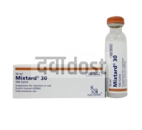 Mixtard 30 Suspension for Injection 100Iu 3ml