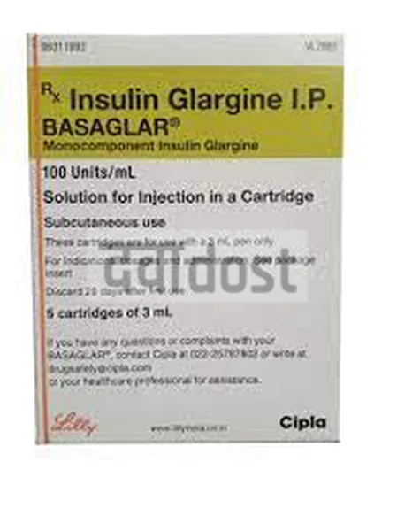 Basaglar 100 Units/ml Cartridge