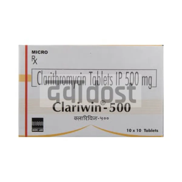 Clariwin 500 Tablet