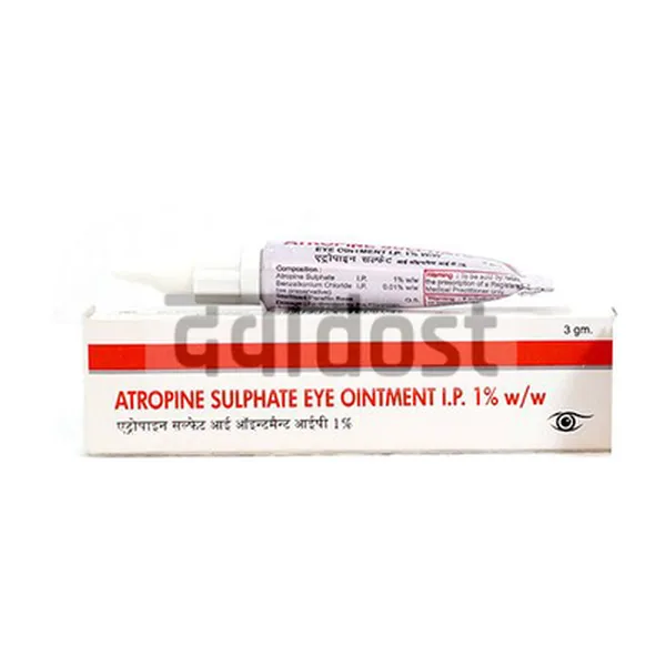 Atropine Sulphate 1% Eye Ointment