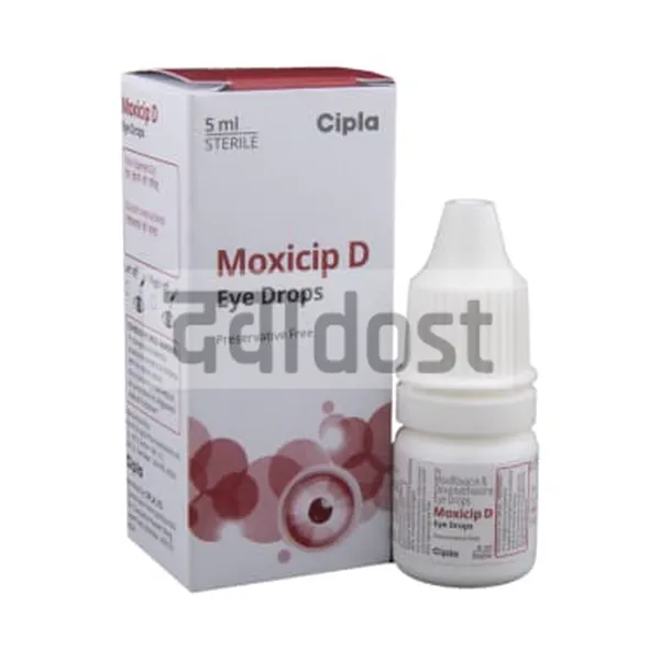 Moxicip D Eye Drop