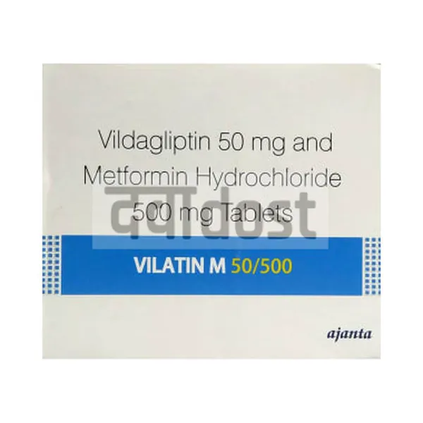 Vilatin M 50mg/500mg Tablet SR 15s