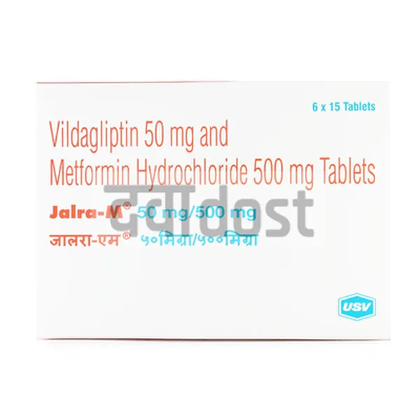 Jalra-M  50mg/500mg Tablet