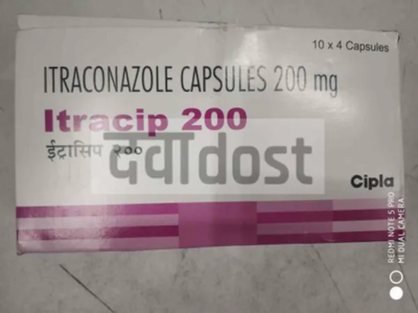 Itracip 200mg Capsule (1*4)