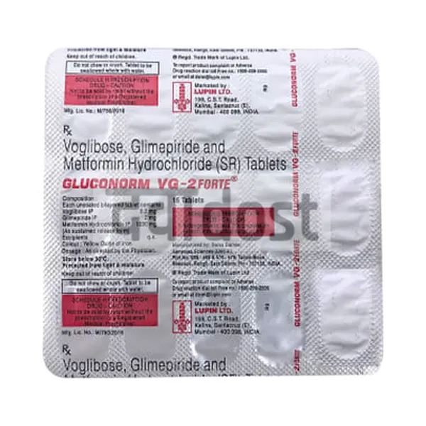 Gluconorm-VG 2 Forte Tablet SR