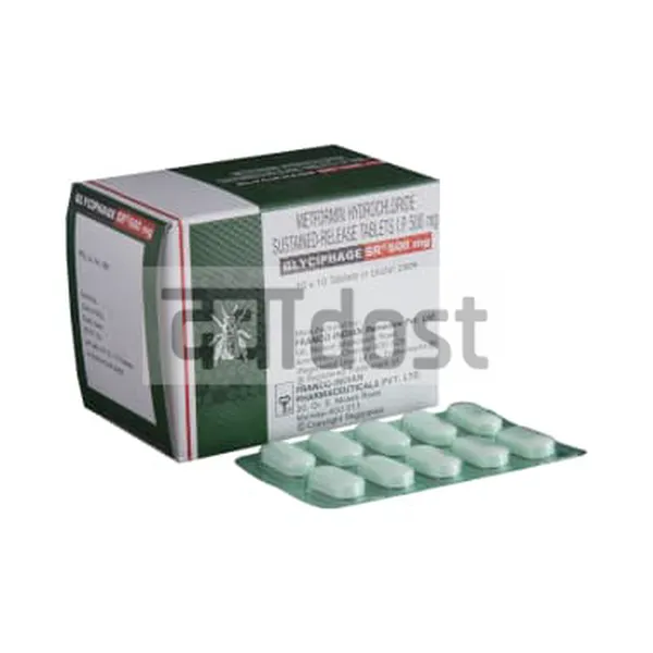 Glyciphage SR 500mg Tablet