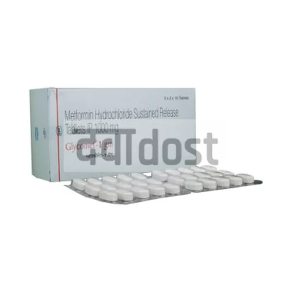 Glycomet 1gm Tablet SR