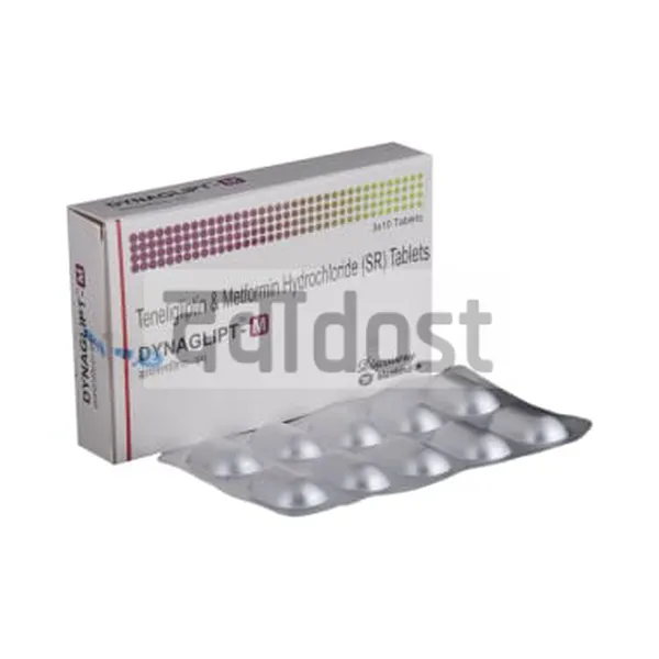 Dynaglipt M 500mg/20mg Tablet SR 10s