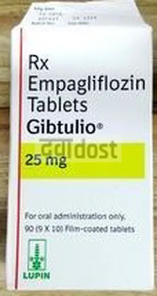 Gibtulio 25mg Tablet