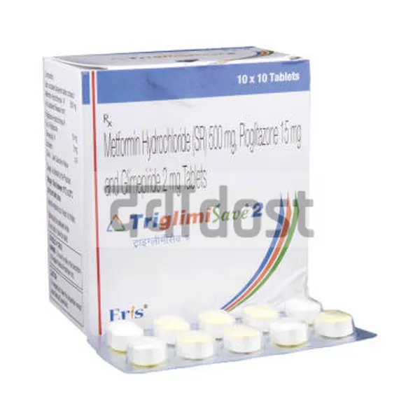 Triglimisave 2 Tablet SR