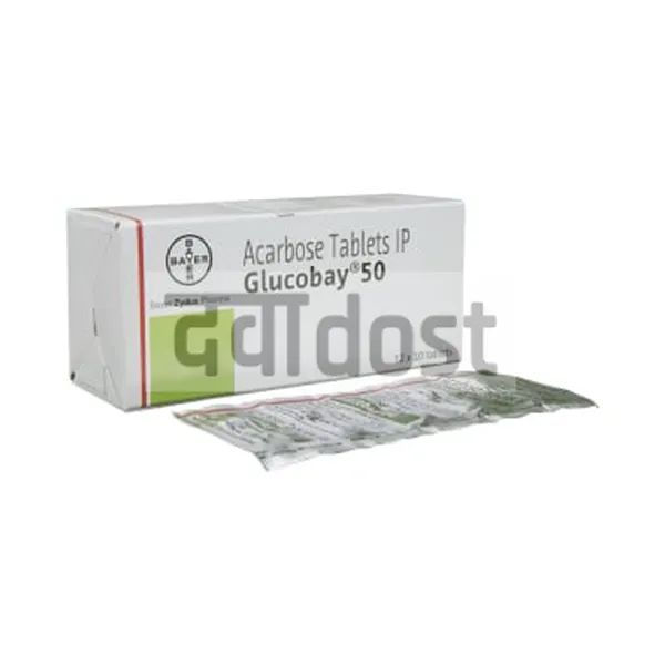 Glucobay 50 Tablet