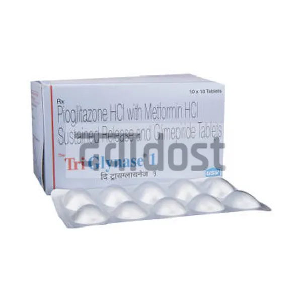 Triglynase 1 Tablet SR