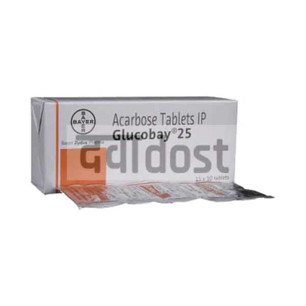 Glucobay 25 Tablet