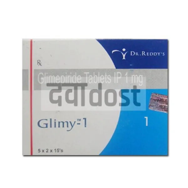 Glimy 1mg Tablet 15s