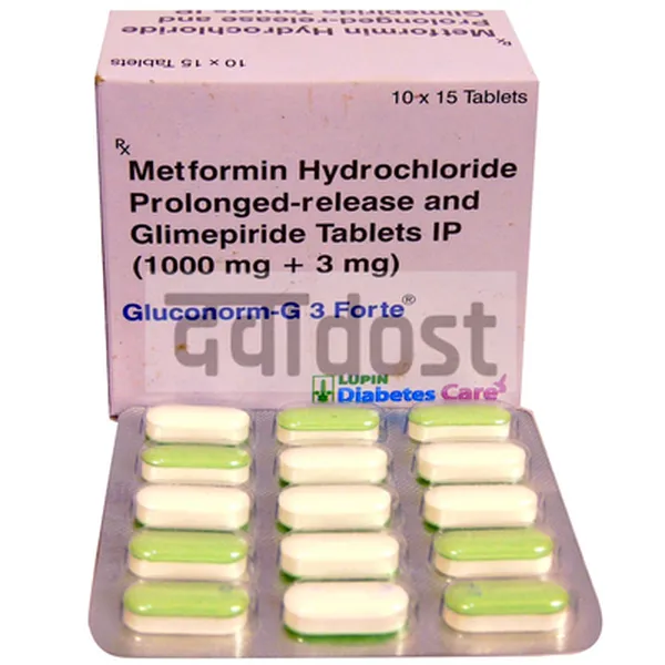 Gluconorm-G 3 Forte Tablet PR