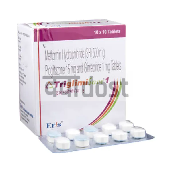 Triglimisave 1 Tablet SR