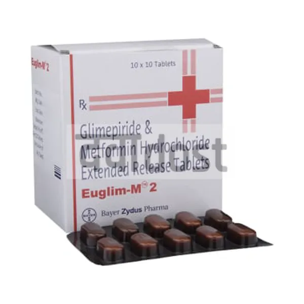 Euglim M 2mg/500mg Tablet PR