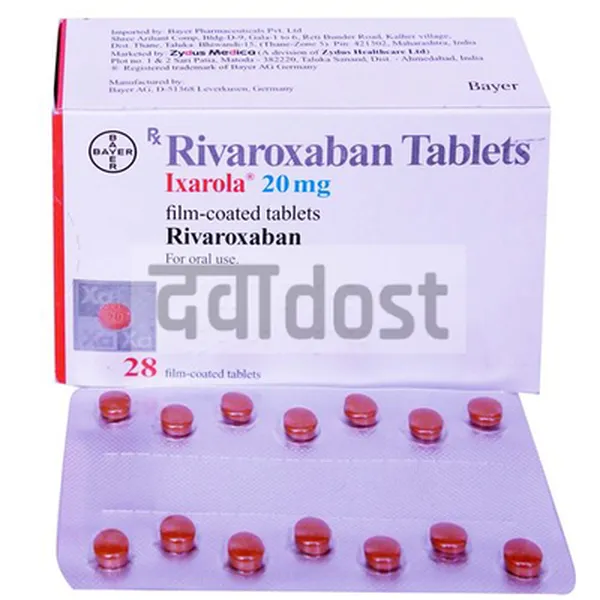 Ixarola 20mg Tablet