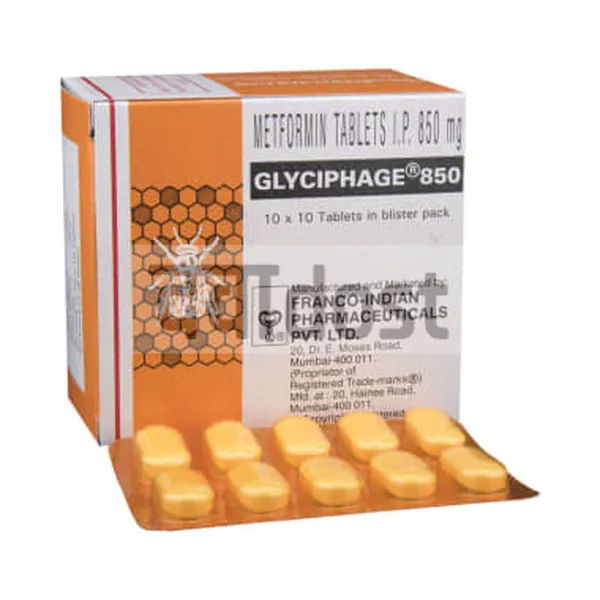 Glyciphage 850 Tablet