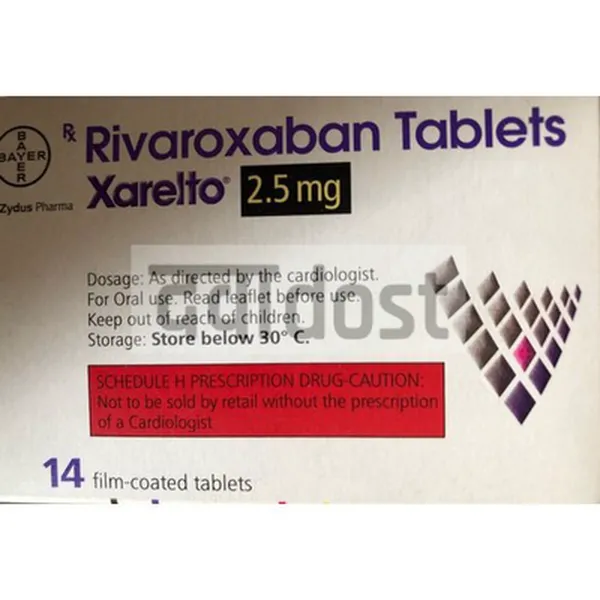 Xarelto 2.5mg Tablet