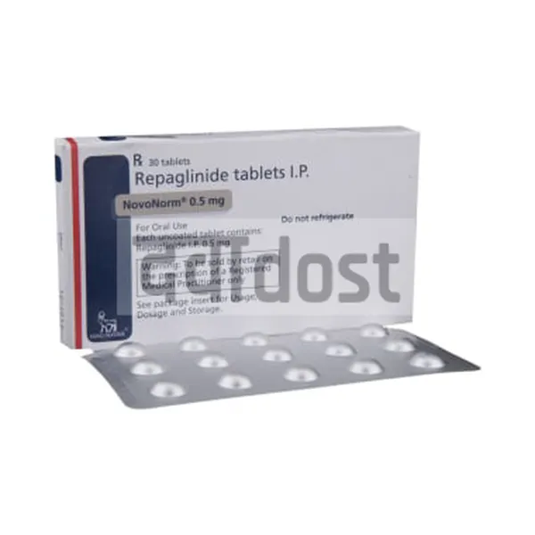 Novonorm 0.5mg Tablet